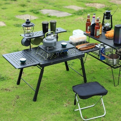 Chaise de Camping - CampSeat™ - Noir
