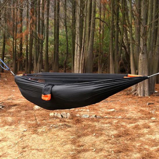 Camping hamac confortable et securise pour activites exterieures