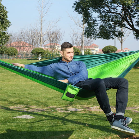 Hamac suspendu detente en plein air