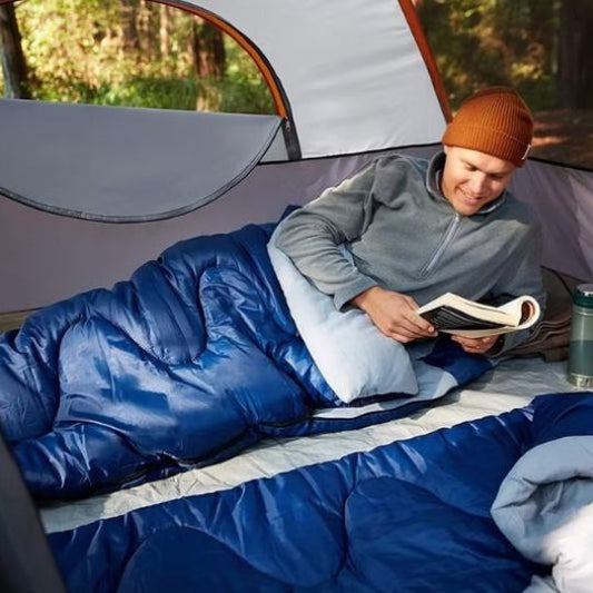 Sac de couchage confortable en toute circonstance