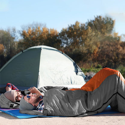Sac de couchage grand froid adapte aux activites de pleine nature