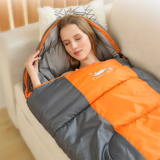 Sac de couchage grand froid securise et confortable