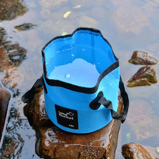 Seau Pliable - BucketGo™ - Bleu
