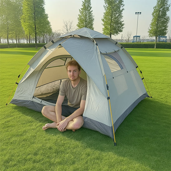 Tente de campement dome abrisoleil