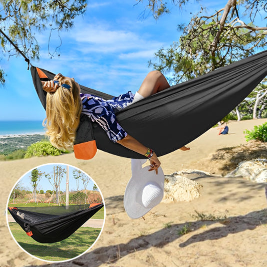 camping hamac adapte aux activites de plein air